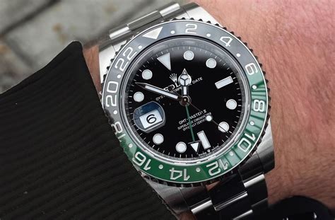 rolex gmt verde oro|rolex gmt 126720vtnr review.